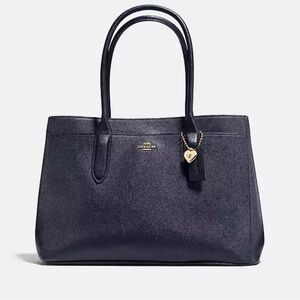 COACH: Bailey Tote. Midni/Navy blue.